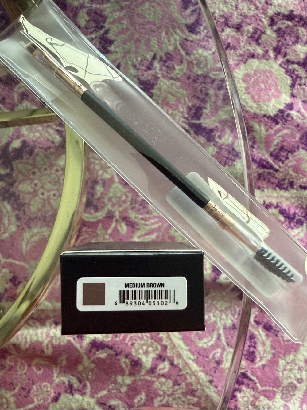 Anastasia Beverly Hills Dipbrow Pomade in Medium Brown & Dual-Ended Brow Brush - Picture 2 of 2